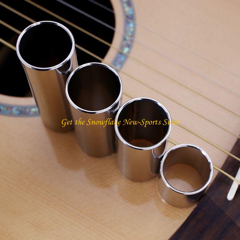 Guitar Slide Tube - E56D ステンレス鋼円筒スライダー、ギター楽器演奏メンテナンスツール