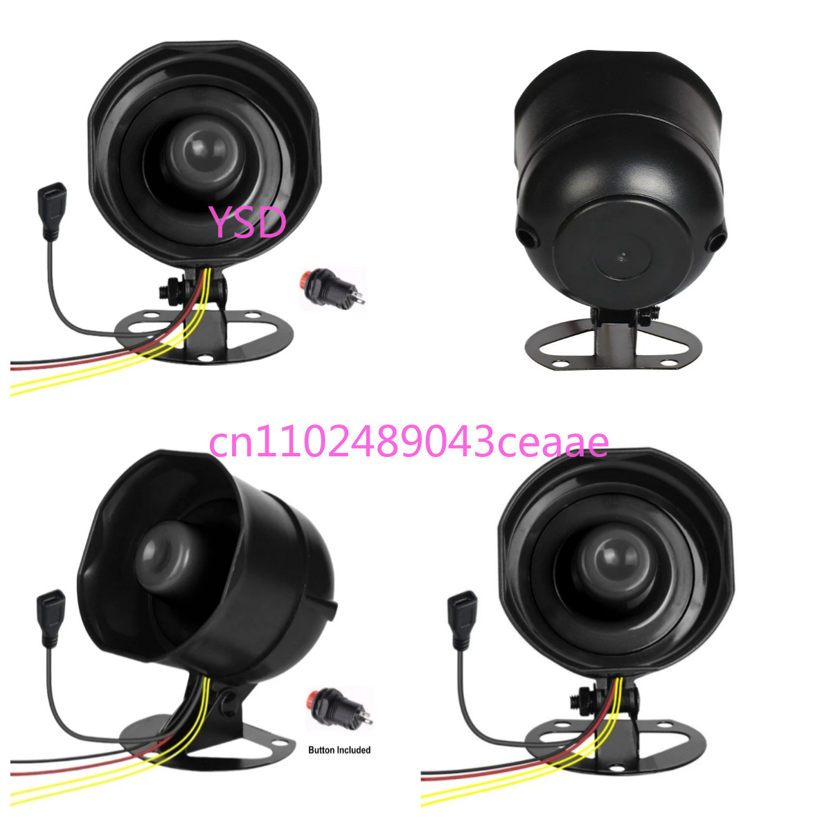 Mp3 Audio Music Download - カスタマイズ可能なMP3ミュージカルカーホーン、ワンキートリガー、ダウンロード可能なオーディオサイレンラウドスピーカー、車改造用
