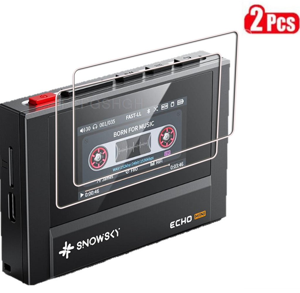 Audio Music App - 2 個 9H 強化ガラス SnowSky/FiiO Echo