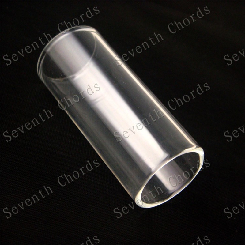 Guitar Slide Tube - ガラスのスライディングクリスタルギター,長さ61mm,22.5mm,楽器アクセサリー,1個
