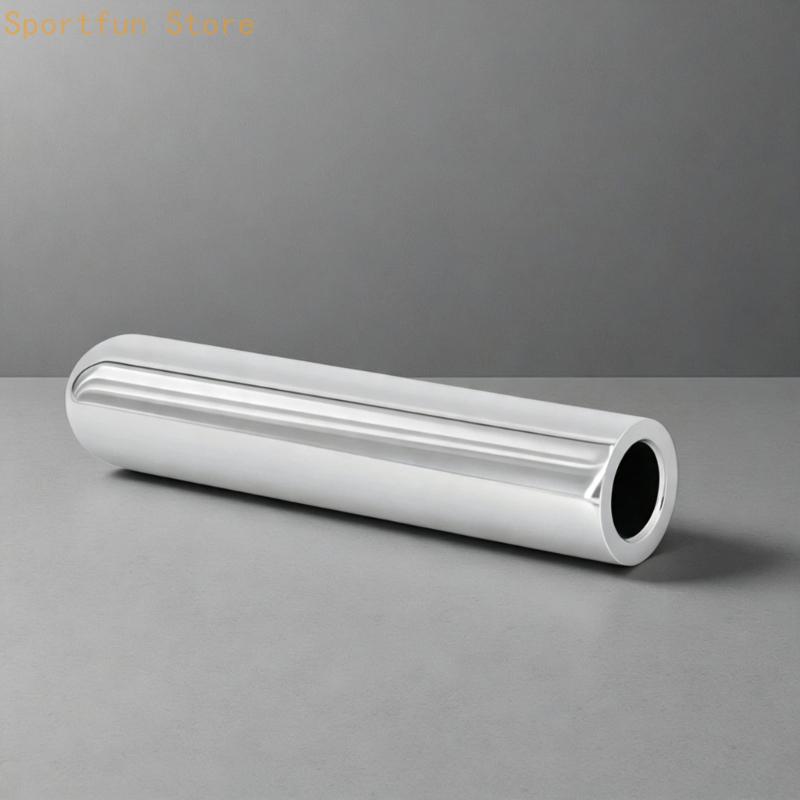 滑らかな接触とシルバートーンのギターフィンガースライドメタル - Guitar Slide Tube のレビューと価格