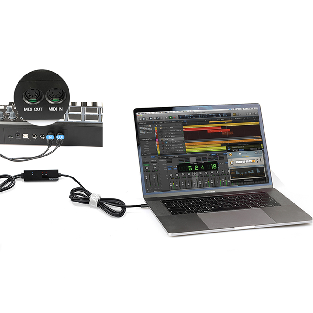 オンザゴー Midi ハブ Type-C - Midi 入出 - Audio Music Hub のレビューと価格