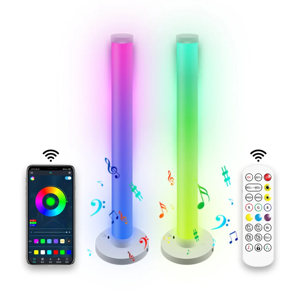 雰囲気スマートアンビエントスタンド寝室サウンドバーゲーミング - Audio Music Recognition のレビューと価格