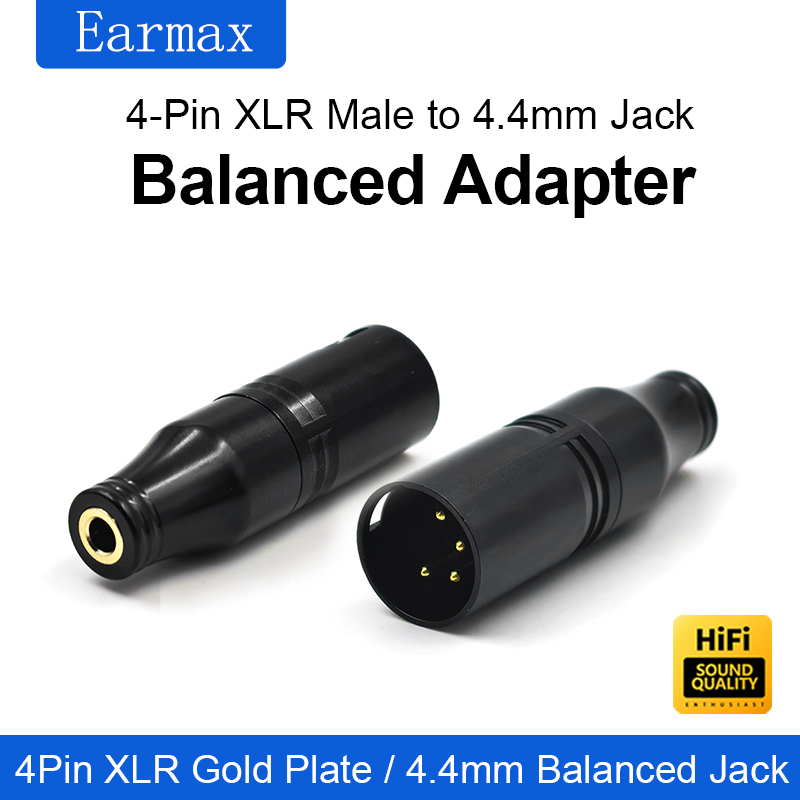 Xlr-4 オス - 4.4mm メス アダプター、アンプお - Audio Music App のレビューと価格