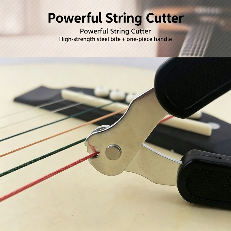 ギター3-in-1弦クリッパー、弦巻き器、ネイルプラー、ギタ - Guitar Slide Tube のレビューと価格