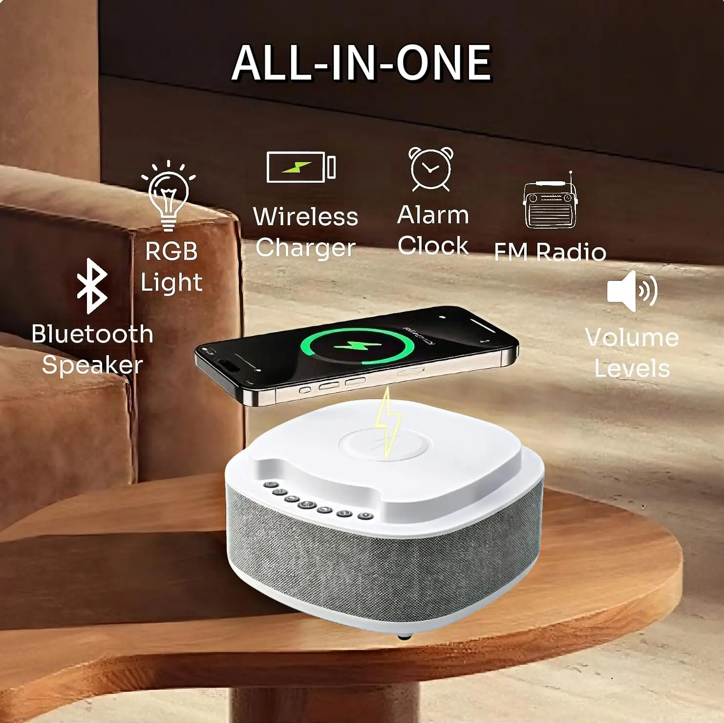 ポータブルワイヤレス充電スピーカー Bluetooth 5. - Audio Music Kids のレビューと価格