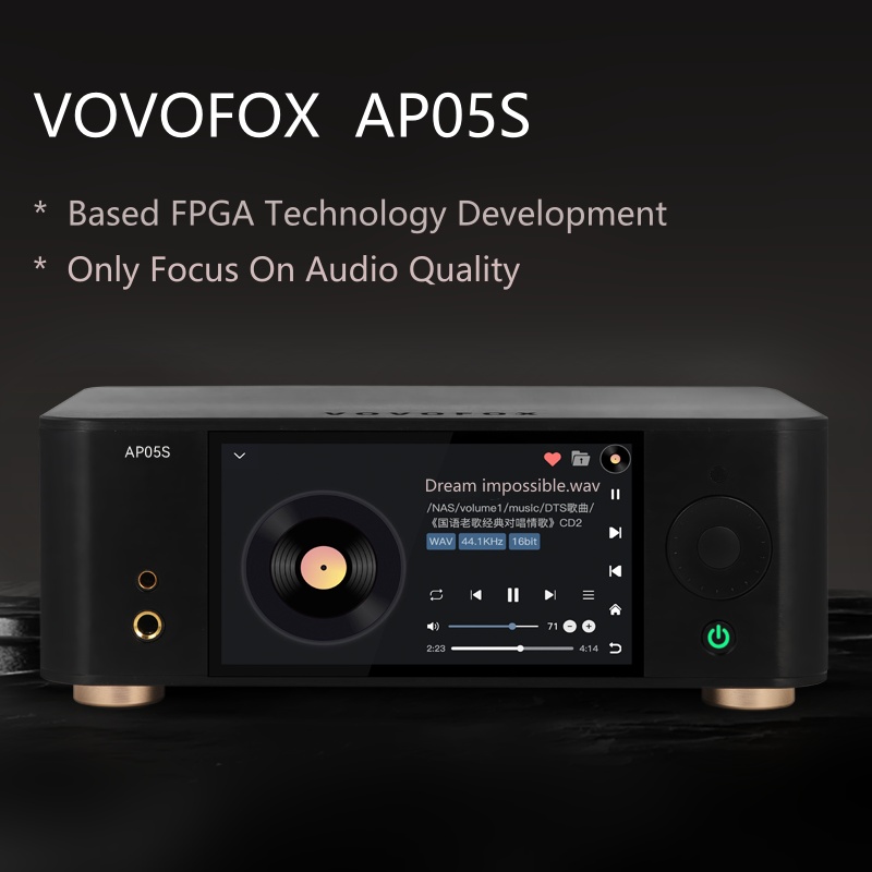 VOVOFOX-HiFi AP05S ロスレス音楽プレーヤー - Audio Music App のレビューと価格