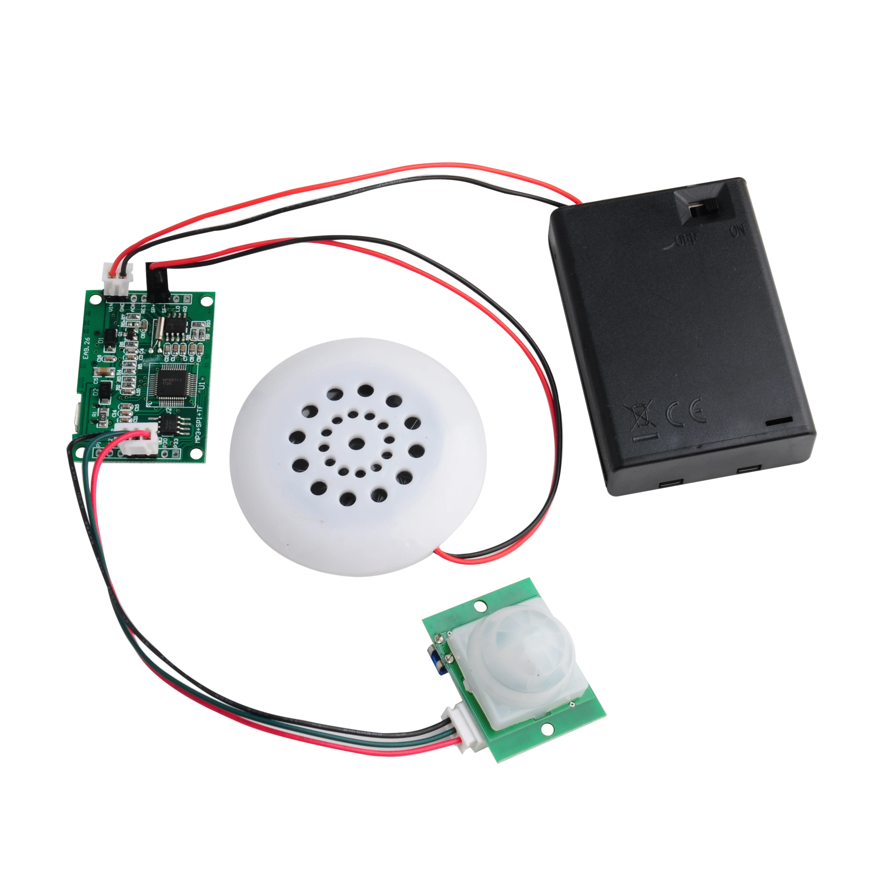 Rcsmall mp3ボイスモジュールキット、12台の赤外線 - Mp3 Audio Music Download のレビューと価格