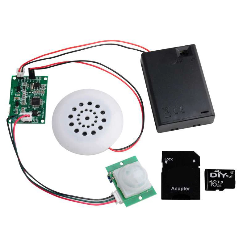 Rcsmall mp3ボイスモジュールキット、12台の赤外線 - Mp3 Audio Music Download のレビューと価格