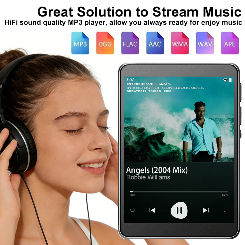 WiFi MP3 プレーヤー Andriod 10 Spot - Mp3 Audio Music Download のレビューと価格